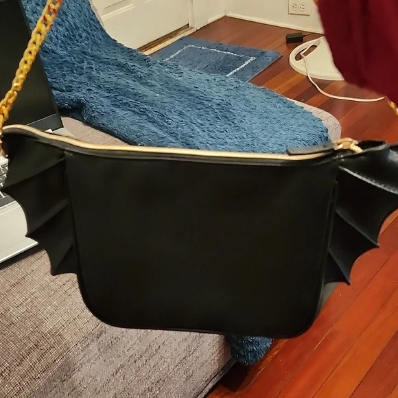Jeffrey Stars Bat Bag NWOT W/Unbranded Chain - Picture 4 of 9